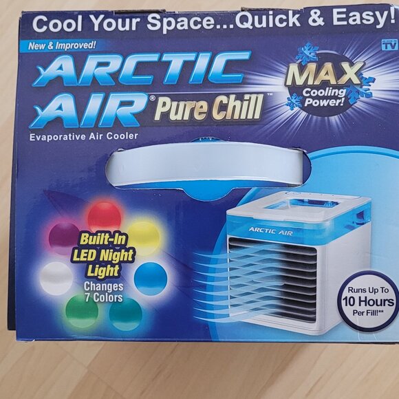 Artic Air Pure Chill Personal Space Cooler - Brand New in Box - Picture 4 of 9